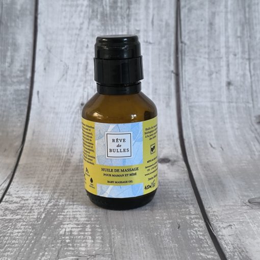 Huile de massage bébé au Calendula (100ml)