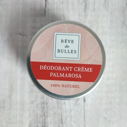 Déodorant crème "Géranium-Palmarosa"