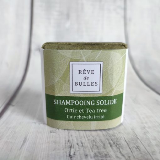 Shampooing cuir chevelu gras/ irrité (ortie et tea tree)