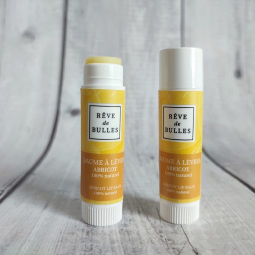 Stick à lèvres à l'abricot (nouveau parfum)