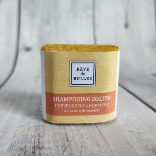 Shampooing au beurre de mangue pour cheveux secs