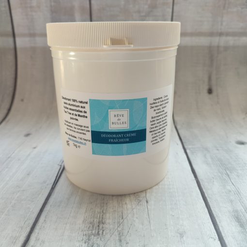 Déodorant crème « Fraîcheur » en vrac (1kg)