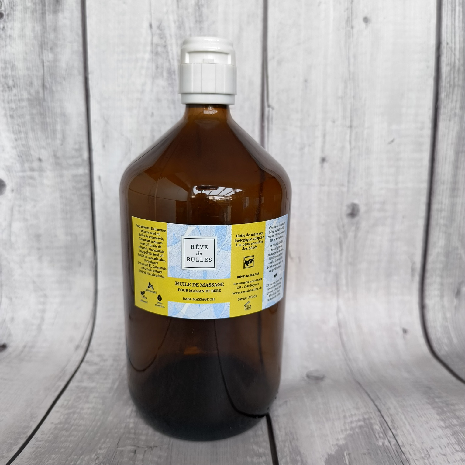 Huile de massage "Maman & Bébé" 1L