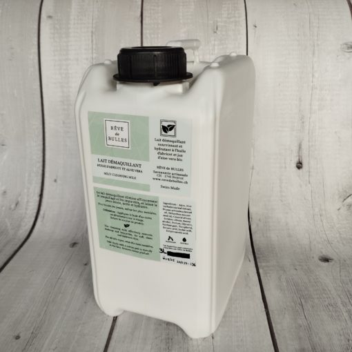 Lait démaquillant en vrac 3L