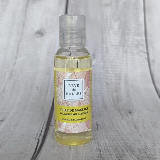 Huile de massage "apaisante" aux agrumes (50ml)