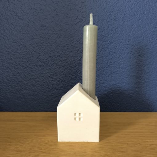 Bougeoir maison, avec bougie