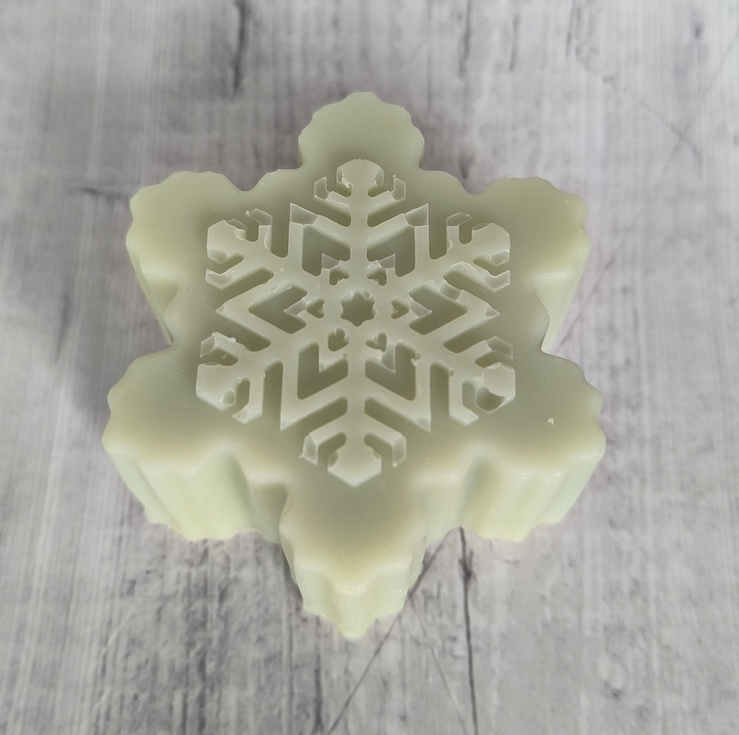 Savon Flocon vert menthe