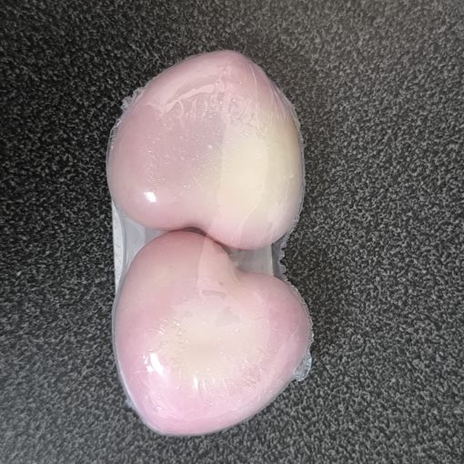 Mini savons coeur à la grenade