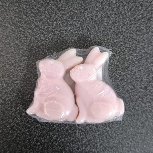 Mini savons lapin à la grenade (roses)