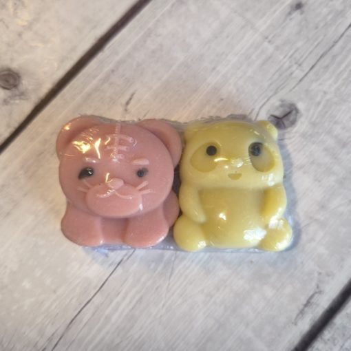 Petits savons tigre et panda