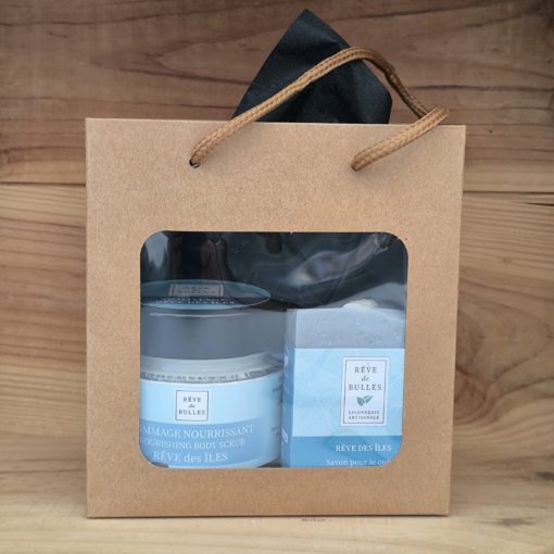 Cadeau Rêve des îles (savon+ gommage)