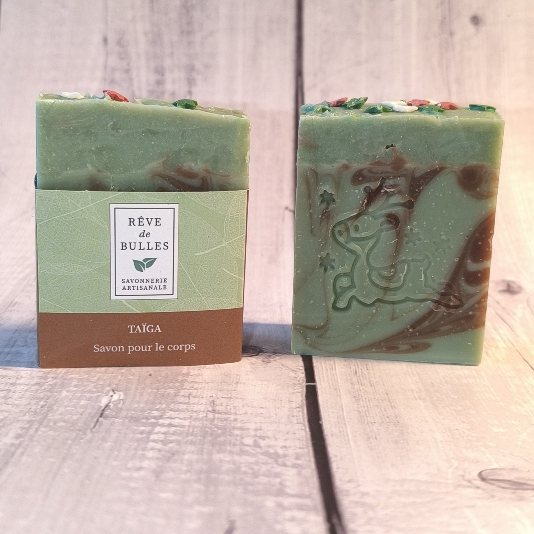 Savon Taïga de Noël