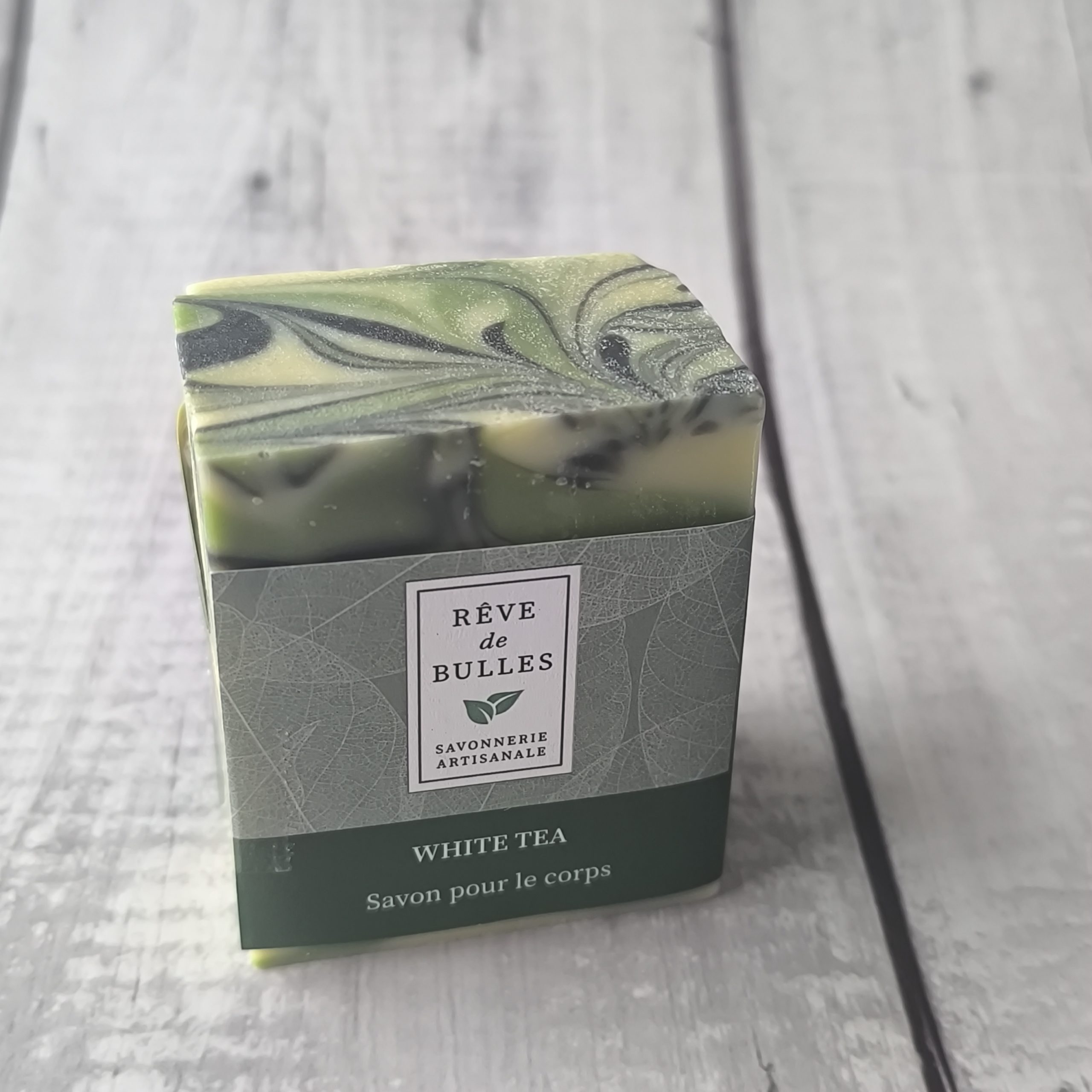 Gros savon white tea 150g